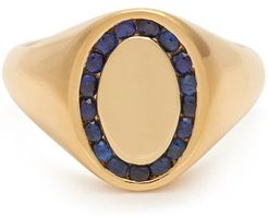 Sapphire & 18kt Gold Ring - Womens - Blue