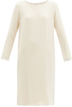 Larina Crepe Tunic Dress - Womens - Cream