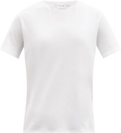 Wesler Short-sleeved Cotton-jersey T-shirt - Womens - White