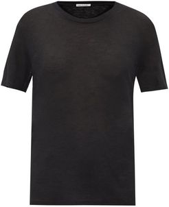 Johnny Cashmere-blend Jersey T-shirt - Womens - Black