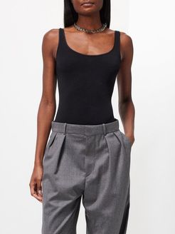 Jamaika Sleeveless Jersey Bodysuit - Womens - Black