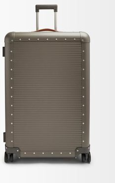 Spinner 76 Stud-embellished Suitcase - Mens - Grey