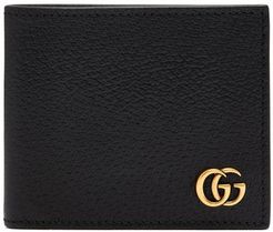 GG Marmont Grained-leather Bi-fold Wallet - Mens - Black