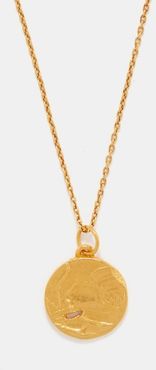 Libra Gold-plated Necklace - Womens - Gold