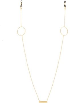 Loop De Loop Gold-plated Glasses Chain - Womens - Yellow Gold