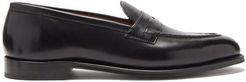 Lloyd Leather Penny Loafers - Mens - Black