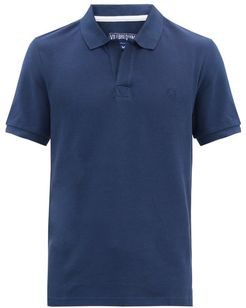 Palatin Cotton-piqué Polo Shirt - Mens - Navy