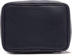 Shoe Care Leather Travel Case - Mens - Navy