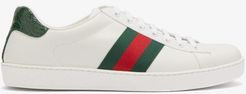 Ace Leather Trainers - Mens - White Multi