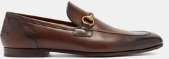 Jordaan Horsebit Leather Loafers - Mens - Brown