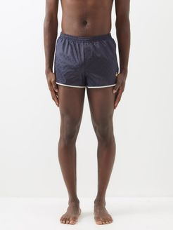 GG Quick-drying Swim Shorts - Mens - Blue Multi