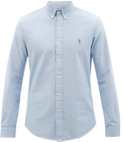 Slim-fit Cotton-oxford Shirt - Mens - Blue