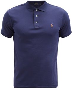 Slim-fit Cotton Polo Shirt - Mens - Navy