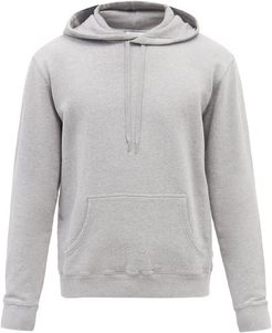 Cotton-jersey Hooded Sweatshirt - Mens - Grey