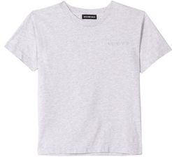 Logo-embroidered Cotton T-shirt - Womens - Light Grey
