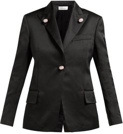 Holkar Satin Jacket - Womens - Black