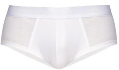 Cotton-jersey Briefs - Mens - White