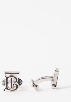 Tb Cufflinks - Mens - Silver Multi