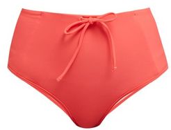 Kit Drawstring Bikini Briefs - Womens - Red