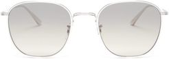 X Oliver Peoples Brownstone 2 Metal Sunglasses - Womens - Silver
