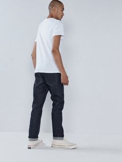 Raw Selvedge Denim Slim-leg Jeans - Mens - Indigo