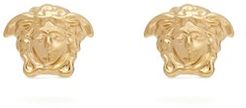 Medusa Stud Earrings - Mens - Gold
