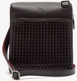 Benech Medium Spike-embellished Leather Bag - Mens - Black Multi