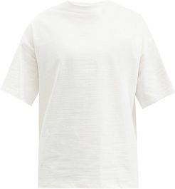 Oversized Cotton-jersey T-shirt - Mens - White