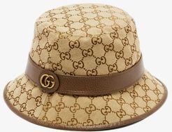 GG Supreme Canvas Bucket Hat - Mens - Beige