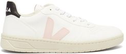 V-10 Leather Trainers - Womens - Pink White