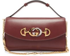 Zumi Mini Leather Cross-body Bag - Womens - Burgundy