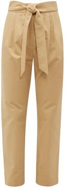 Kinabalu Cotton-twill Trousers - Womens - Brown