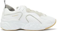 Rockaway Low-top Leather Trainers - Mens - White