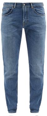 North Slim-leg Jeans - Mens - Mid Blue