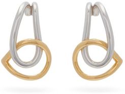 Blaue Gold-plated And Sterling-silver Earrings - Womens - Silver Gold