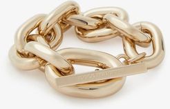 Oversized Chain-link Bracelet - Womens - Gold