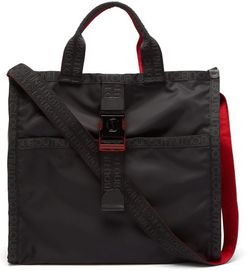 Loubiclic Logo Jacquard-trim Tote Bag - Mens - Black