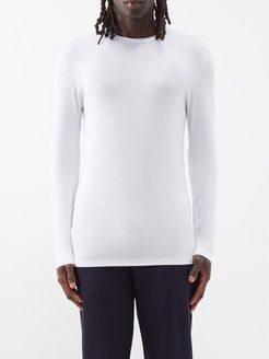700 Pureness Stretch-jersey T-shirt - Mens - White