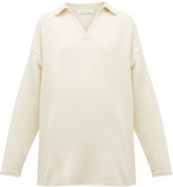 No.101 Jules Stretch-cashmere Sweater - Womens - Cream