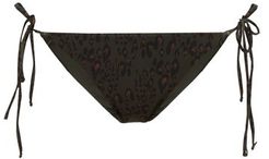 Alba Army Leopard-print Bikini Briefs - Womens - Leopard