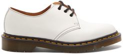 X Dr. Martens Leather Derby Shoes - Womens - White