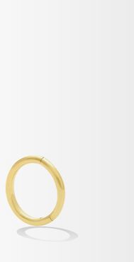14kt Gold Single Hoop Earring - Womens - Yellow Gold