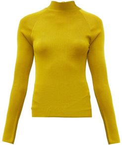 Kienna Open-back Sweater - Womens - Dark Yellow
