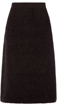 A-line Tinsel Skirt - Womens - Black