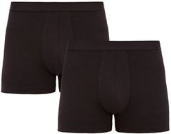 Pack Of Two Silvertech Everyday Boxer Briefs - Mens - Black