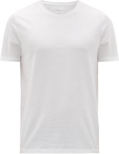 Silvertech Everyday Crew-neck Cotton-blend T-shirt - Mens - White