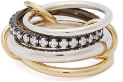 Janssen Diamond, Sterling-silver & 18kt Gold Ring - Womens - Gold