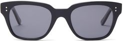Square Acetate Sunglasses - Mens - Black