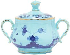 1735 - Oriente Italiano Porcelain Sugar Bowl - Blue Multi