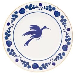 Wildbird Porcelain Charger Plate - White Print